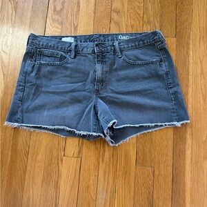 GAP Women's Charcoal Jean Shorts